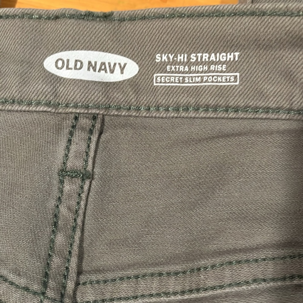 💚#2560 EUC Old Navy High-Waisted Sky-Hi Straight Plus-Size Jeans - Picture 4 of 6